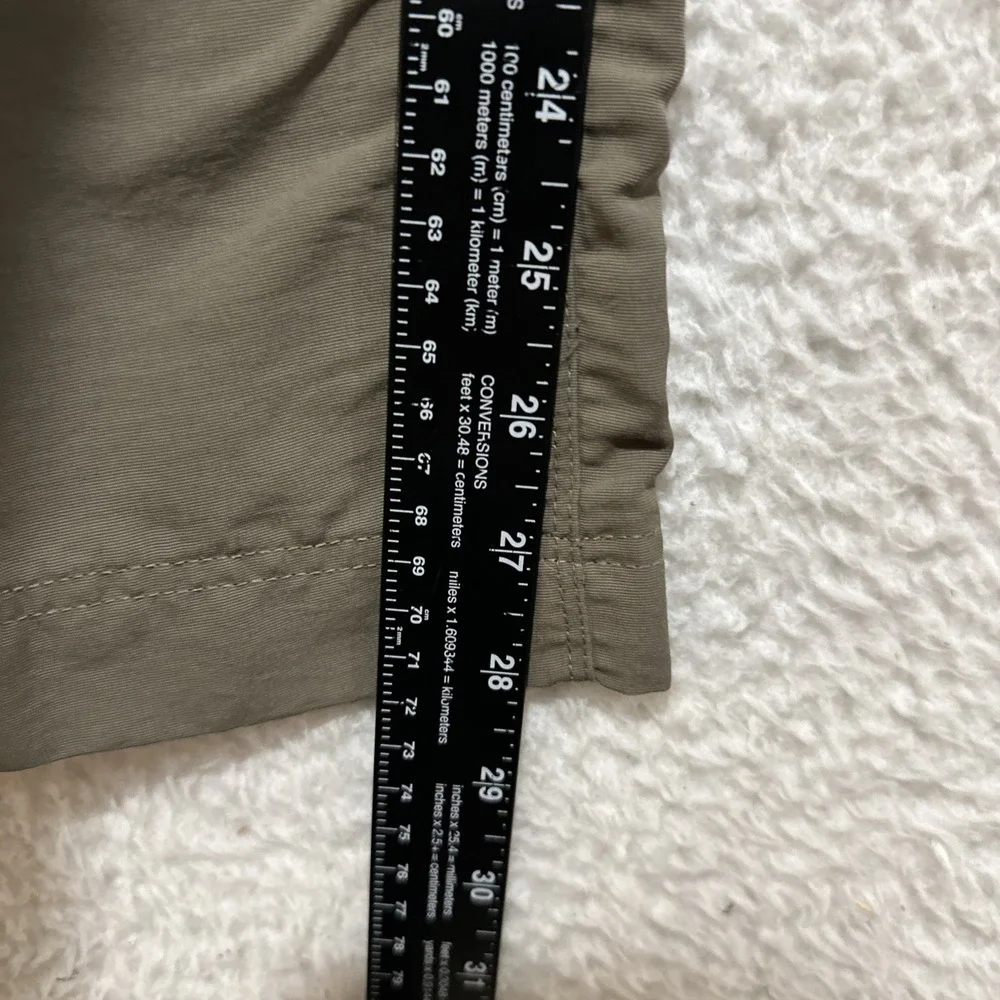 The North Face Men's Pants Size XL Brown Belted Nylon Convertible Hiking Cargo‎
